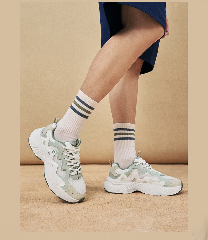 ERKE Men's Casual Shoes Sports Shoes Comfortable Versatile Soft Sole Lightweight Casual Shoes Men's Chaoyan Xilan 3 22