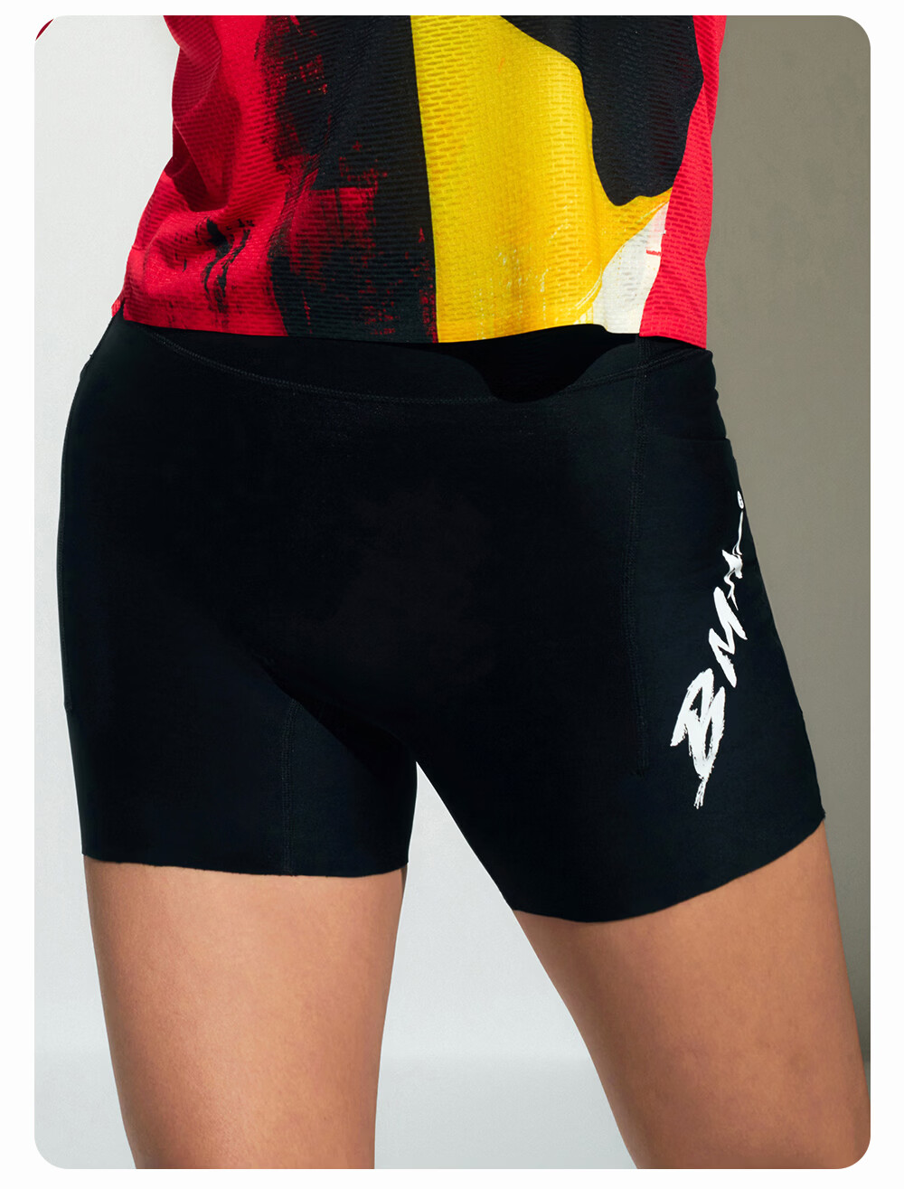 Bmai Potential Compression Shorts Marathon Racing Tights Muscle Support Running Training Fitness Shorts V5 Men 14