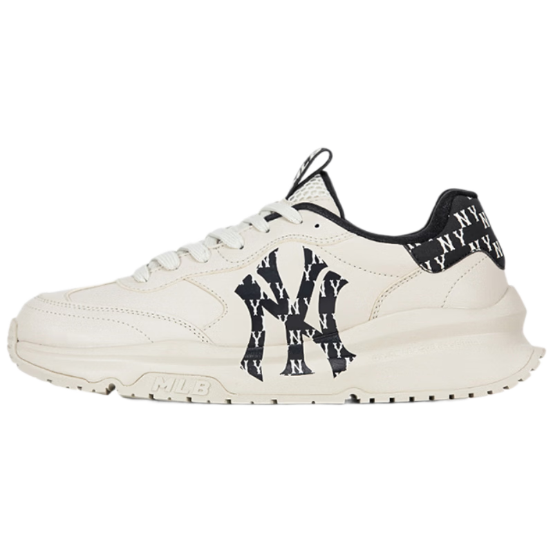 MLB Unisex Casual Shoes Retro Fashion Trendy Low-top Running Shoes 3ASHCRM3N50BKS Size 37.5 (235mm)