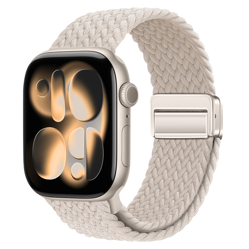 BHO [Upgraded Ever-Fast Magnetic Band] Compatible with Apple Watch Bands, Suitable for Apple Watch S12/S11 Braided Strap, IWatch S10/9/8/7/Ultra4/SE3 Strap