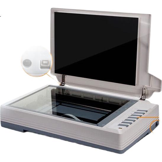 Сканер UNIS M1 Plus, планшетный, A3, CCD, 1600 dpi, USB 2.0