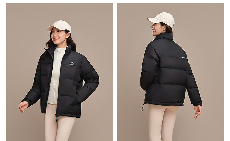 Bosideng Off-Season Winter Down Jacket Unisex Couple Short Fashion Casual Thickened Stand Collar Puffer Coat 15