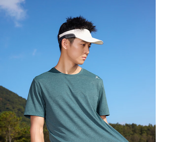 361° Men's T-Shirt Spring Summer New Sports Running Quick-Dry Loose Outdoor Reflective Short Sleeve Top 652622101-4 19