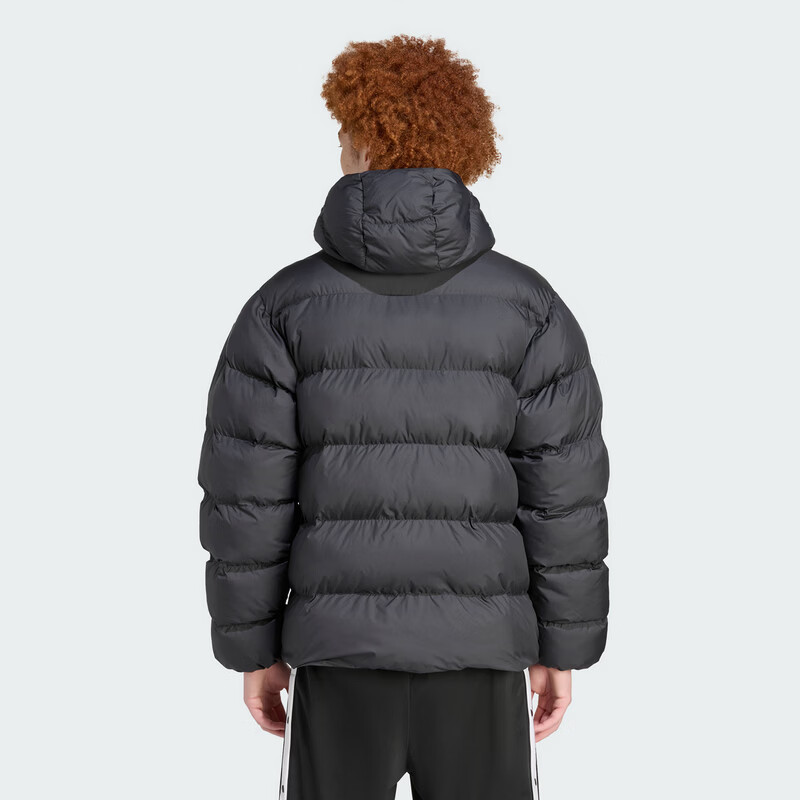 Adidas Originals Men's COMMERCIAL PUFF Short Puffer Jacket JX4123 Black 2XL 2
