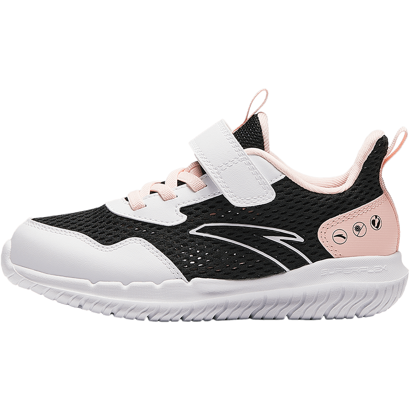 Anta Kids Girls Sports Shoes 2026 Summer Breathable Mesh Running Shoes for Toddler Girls A22619977