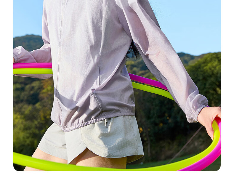 361° Women's Summer Sunscreen Jacket UPF50+ Sports Outdoor Cycling Ice Silk Casual Coat 662624605H-7 11