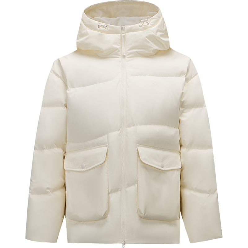 ANTA Bread Down Jacket | Water-Repellent High Loft Duck Down Coat Women's Winter New Wide Fit Warm Casual Top