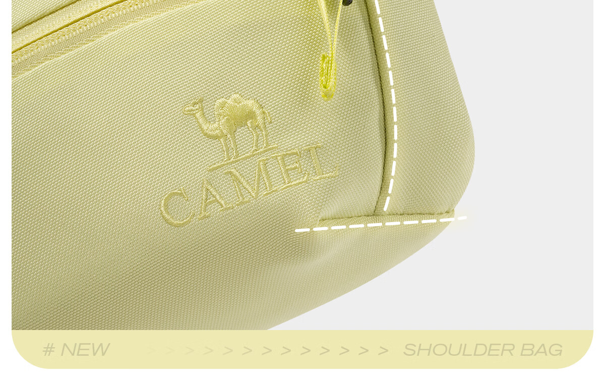 CAMEL Crossbody Small Bag Fashionable Lightweight Shoulder Bag for Women Commuting Travel Sports Waist Pack 3043 13