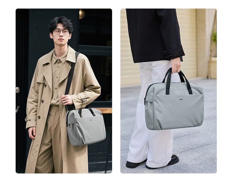 GOLF Business Briefcase Men's Large Capacity 15.6/16 Inch Laptop Bag Lightweight Casual Office Bag 20
