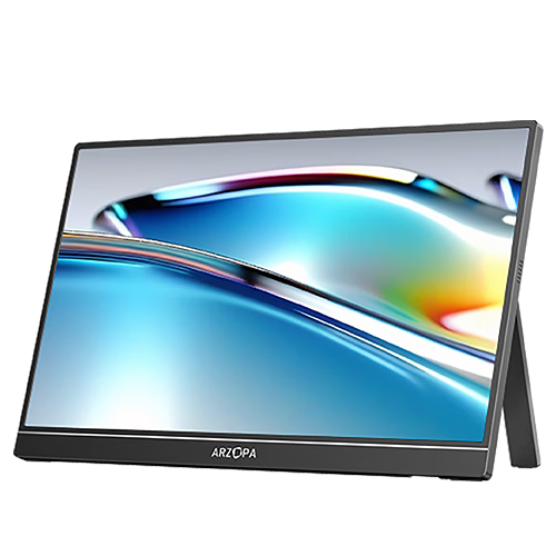 ARZOPA 16-Inch Portable Monitor, 2.5K Ultra HD, High Color Gamut, Mobile Phone Computer Laptop Design Expansion Display Screen Z1RC