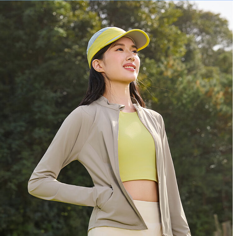 361° Women's Sunscreen Jacket Spring Summer UPF50+ UV Protection Sports Outdoor Slim Fit Stand Collar Coat 662624602-2 20