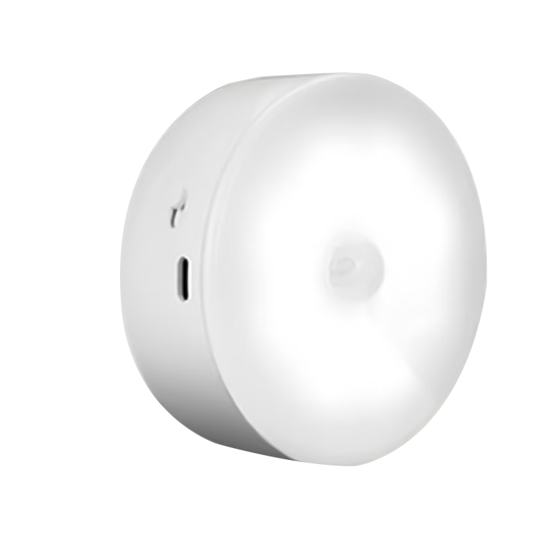 Jingqian Rechargeable Human Body Sensor Light Automatic On-Off Corridor Bedroom Bedside Night Light