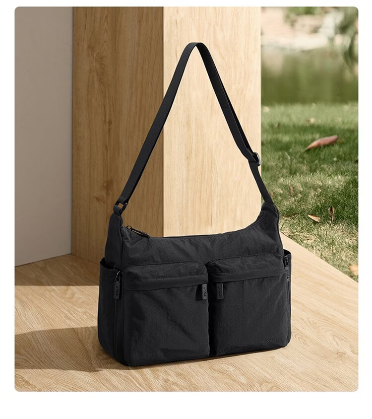 GOLF Men's Casual Single Shoulder Crossbody Bag Lightweight Waterproof Outdoor Cycling Sports Bag for Phone and iPad 10