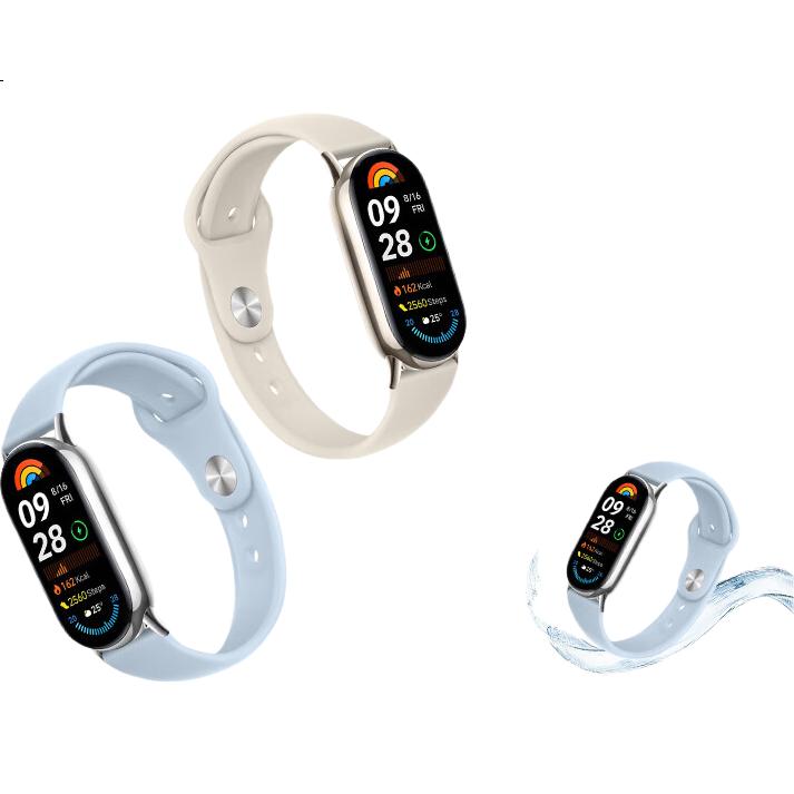 Ремешок Xiaopijiang для Xiaomi Mi Band 10/9/8, спортивный, силиконовый, синий
