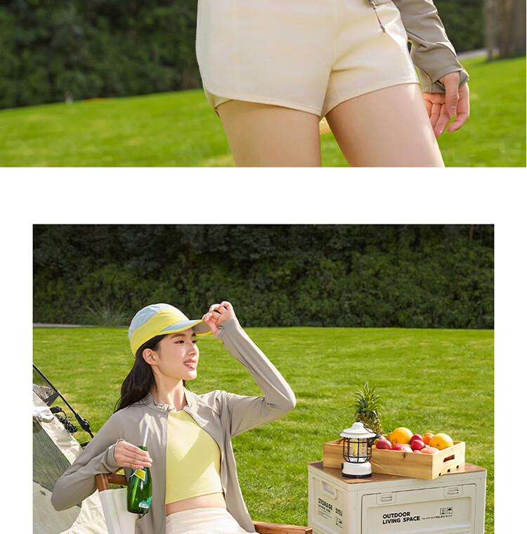 361° Women's Sunscreen Jacket Spring Summer UPF50+ UV Protection Sports Outdoor Slim Fit Stand Collar Coat 662624602-2 21