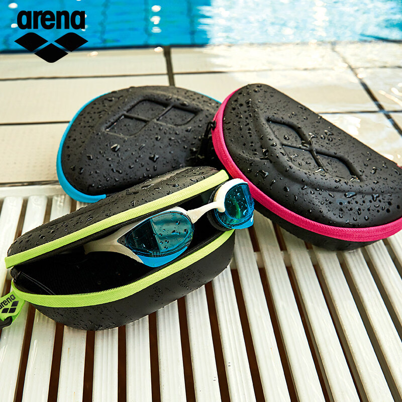 Arena Portable Large Capacity Durable Stylish Minimalist Professional Swim Goggle Case