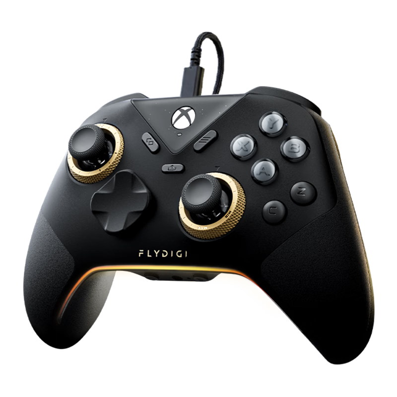 Flydigi Black Warrior 5S Elite Gaming Controller Wired XBOX Licensed Vibration PC Steam TV Nioh 3
