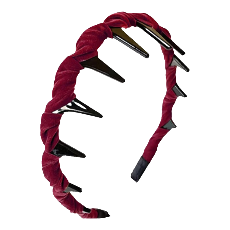 CHIMERA Red Volumizing Hairband High Crown Headband Bridal Birthday Gift