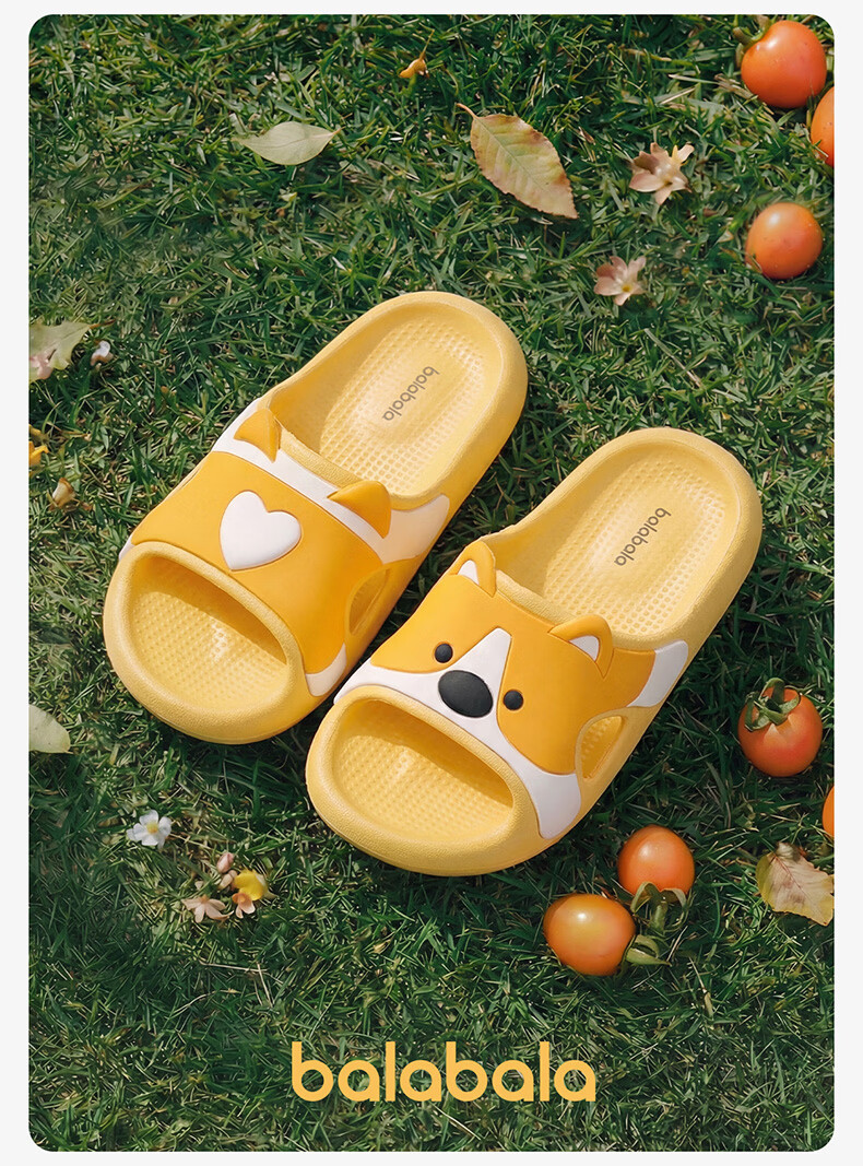 Balabala Kids Cartoon Summer Indoor Bathroom Cute Boys Girls Slippers Sandals for Older Children 24