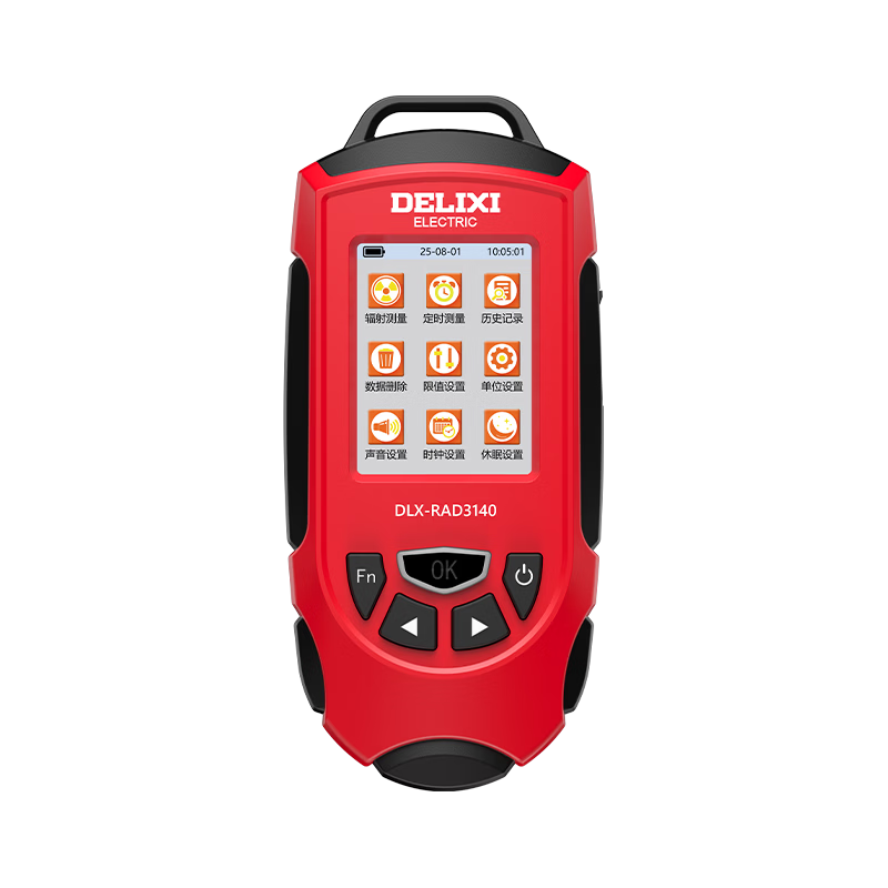 DELIXI ELECTRIC High Precision Home Nuclear Radiation Detector Electromagnetic Radioactive Ray Radiation Alarm Geiger Counter