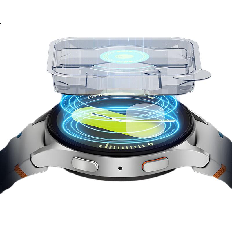 Защитная пленка Smorss для Samsung Watch 7/6 44 мм, 2 шт., противоударная, антибликовая, закаленное стекло