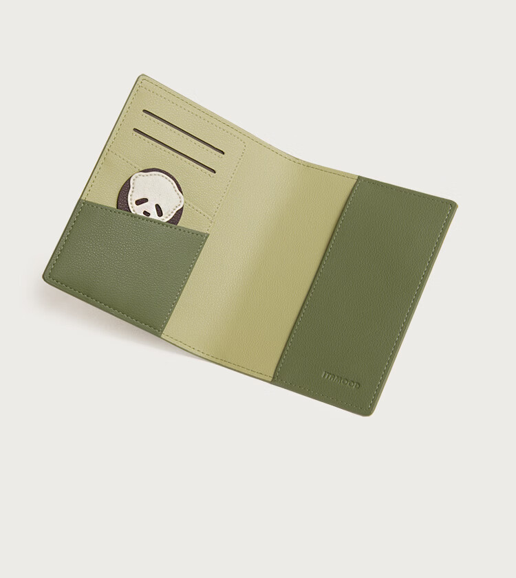 Mood 2026 New Leather Short Wallet Card Holder Passport Case Travel Essential Gift for Women 18