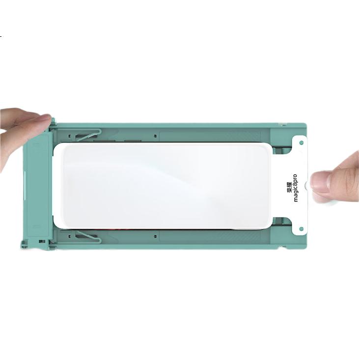 Защитная гидрогелевая пленка LANGLING Ice Ceramic Film для Honor Magic 8 Pro, полное покрытие, HD, защита от отпечатков пальцев, установка без пыли