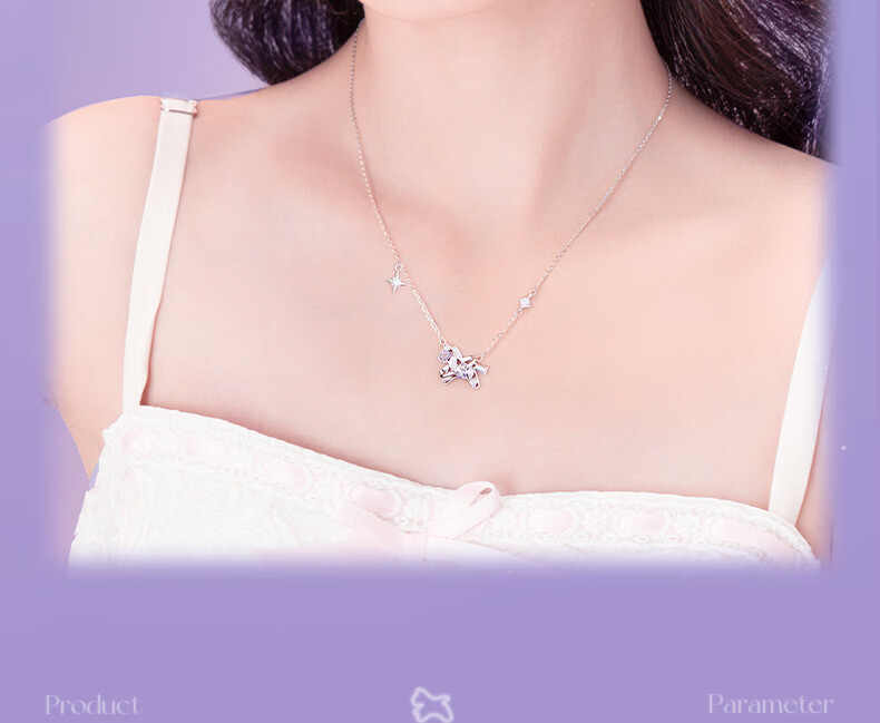 Zhenshangyin Chinese Gold Little Horse Necklace for Women, 2026 New Style, Light Luxury High-End Feel, S925 Pendant, Birthday Gift for Girlfriend 10