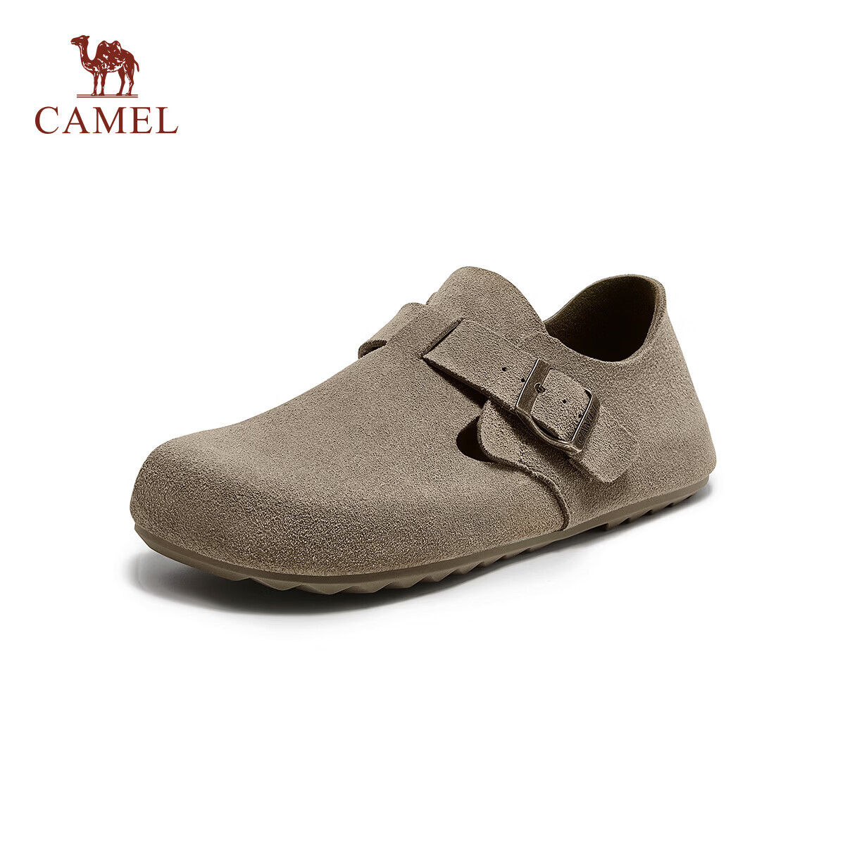 CAMEL Women's Birkenstock Comfortable Casual Slip-On Sandals Open Toe Shoes L25S700036 Gray Size 36