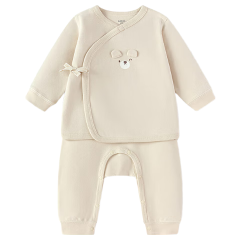 Balabala BalaOne Baby Thermal Ribbed High-Waist Underwear Set 2025 Winter Homewear 208425134203