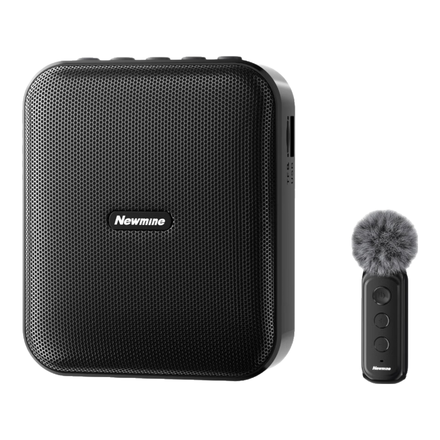 Newmine U-226 Pro Wireless Clip-on Microphone Teacher Amplifier Outdoor High-Power Tour Guide Bluetooth Speaker Long Battery Life Practical Gift