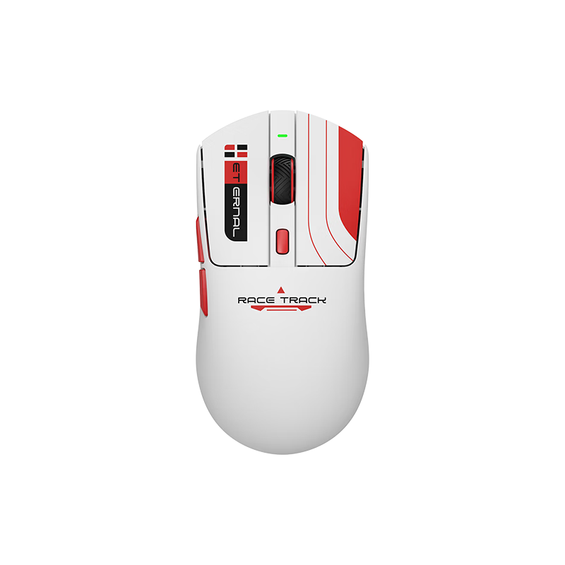 Dareu AE6V2 Wireless Mouse Gaming Office Bluetooth Mouse Wired/2.4G Connection Lightweight Ergonomic Symmetrical Legendary Edition Speed White
