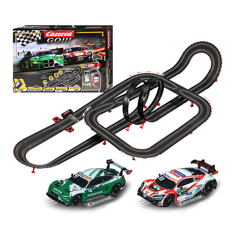 Carrera Track Car GO Series 1:43 Children's Birthday Gift, BMW Audi Remote Control Toy Car for Boys