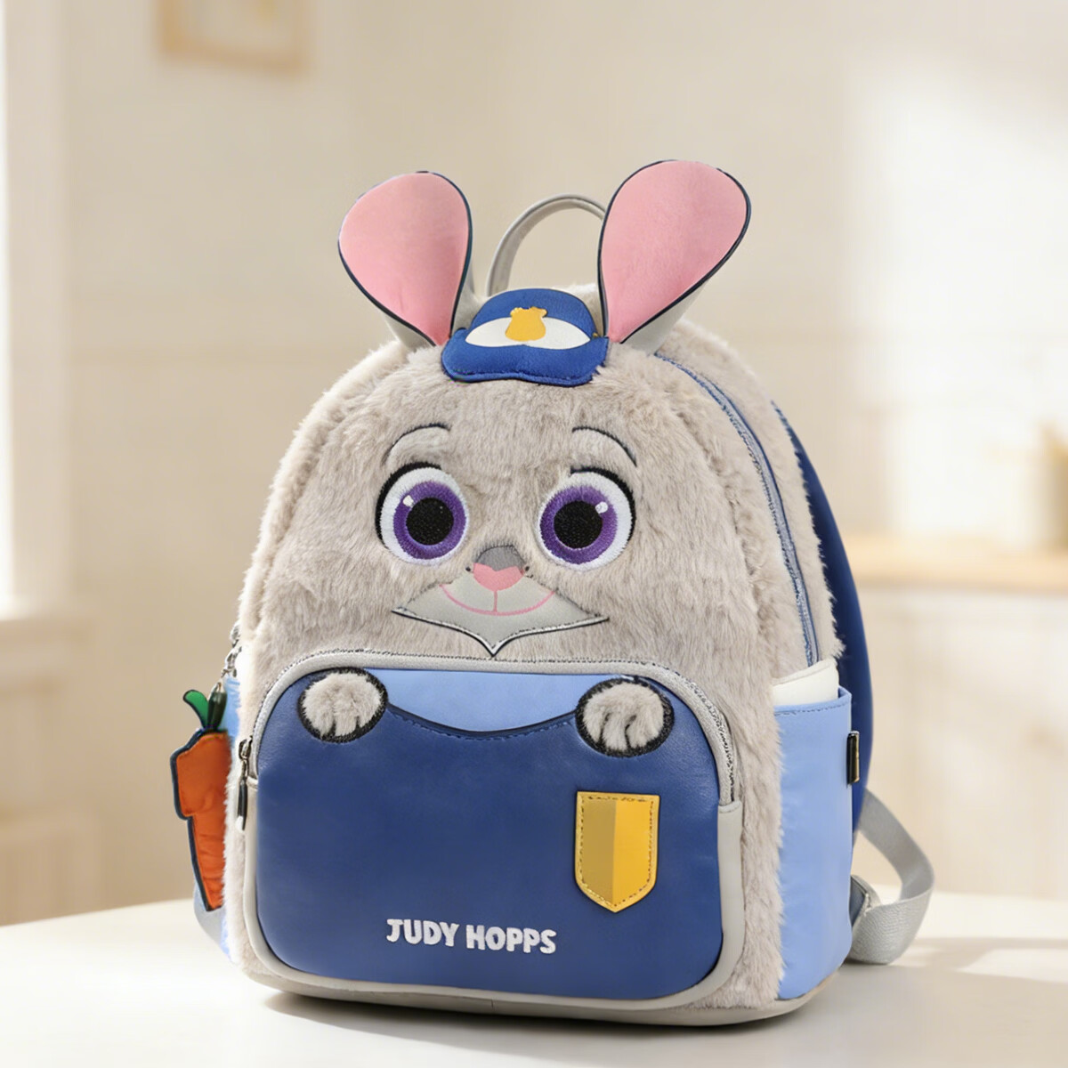 Disney Handbag, Women's Bag, Zootopia Judy Backpack, Cute Backpack Gift Box, Birthday Present for Boys And Girls
