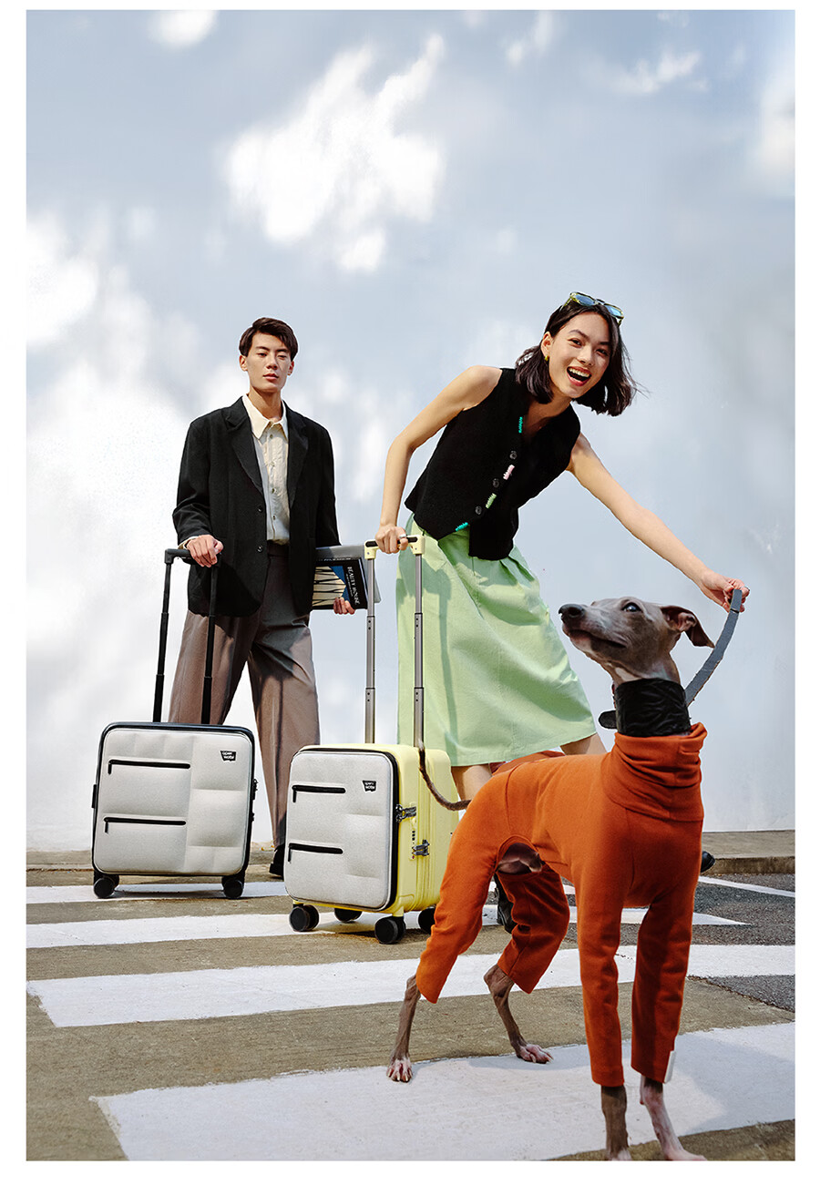 Openwater Front-Opening Large Capacity Expandable Trolley Business Carry-On Suitcase Phantom Black 14 Inch 3