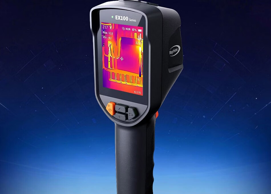 RAYTHINK Flint Infrared Thermal Imager Temperature Measuring Handheld Floor Heating Pipeline Leak Detection Precision Locator Instrument 6