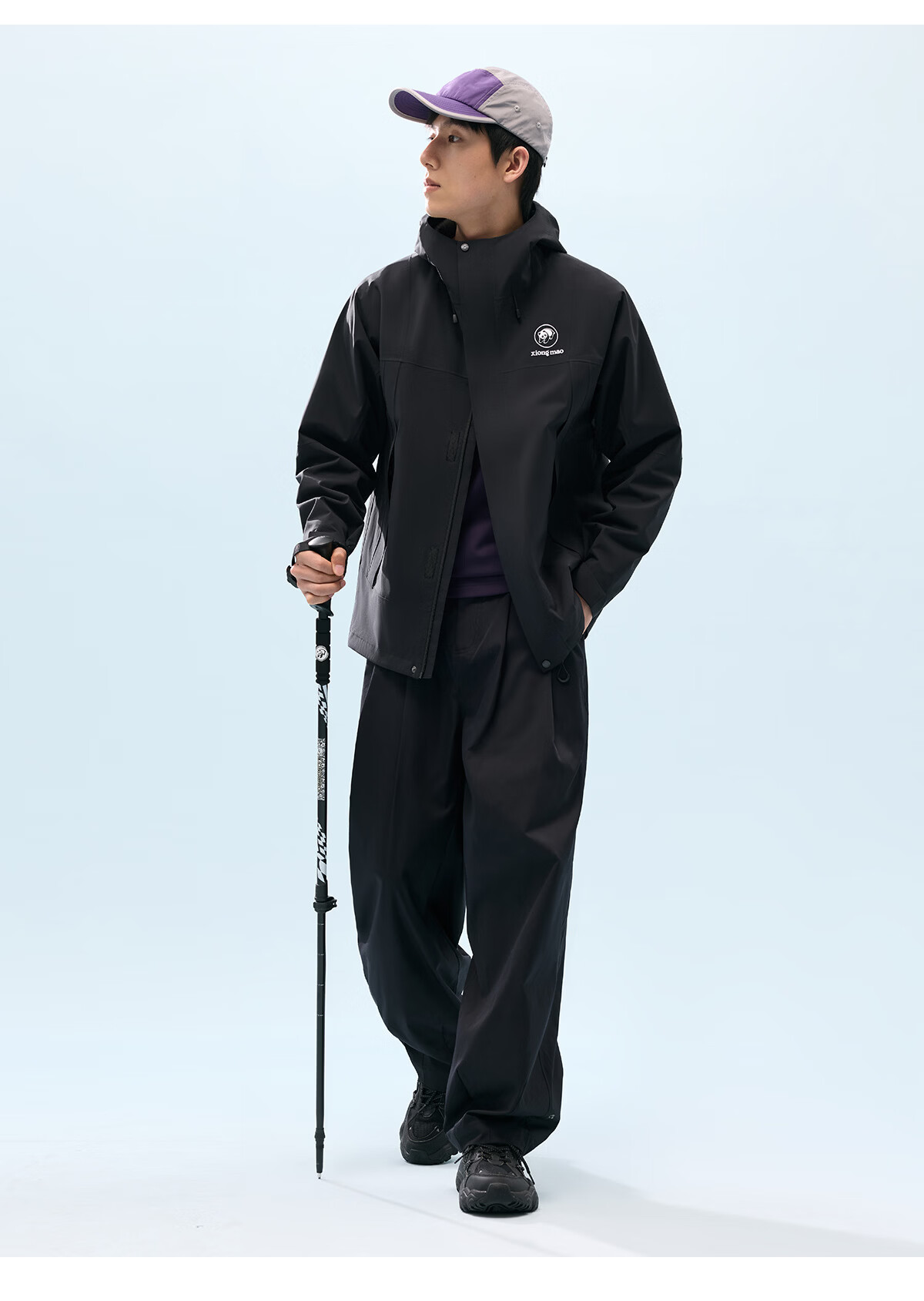 Panda [Play Wild] Single-Layer Shell Jacket 2026 Spring Summer Waterproof Windproof Abrasion-Resistant Fluorine-Free Mountaineering Outdoor Hiking Coat B060 31