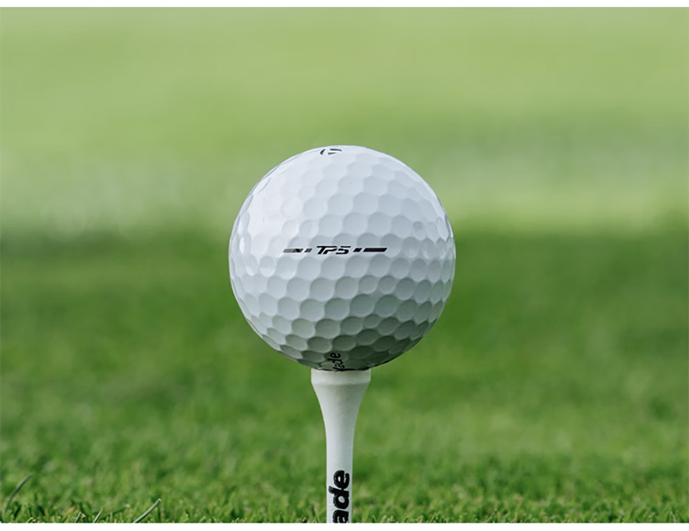 Taylormade TP5 3.0 Golf Balls 5-Layer Practice and Tour Professional White 12-Pack 12