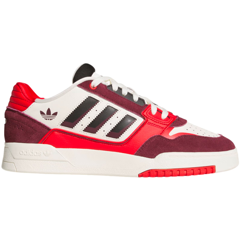 Adidas Originals DROP STEP LOW 2.0 Unisex Casual Shoes KJ1110 White/Red Size 37