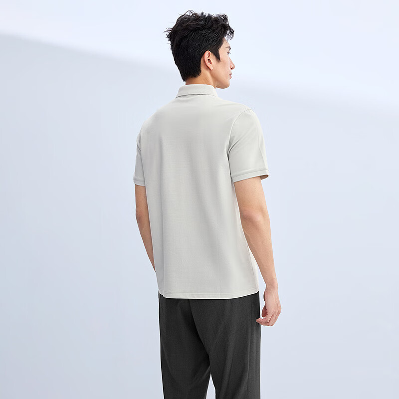 HLAHLA Men's Short Sleeve Polo Shirt 26 Summer Light Business Chic Ageless Series