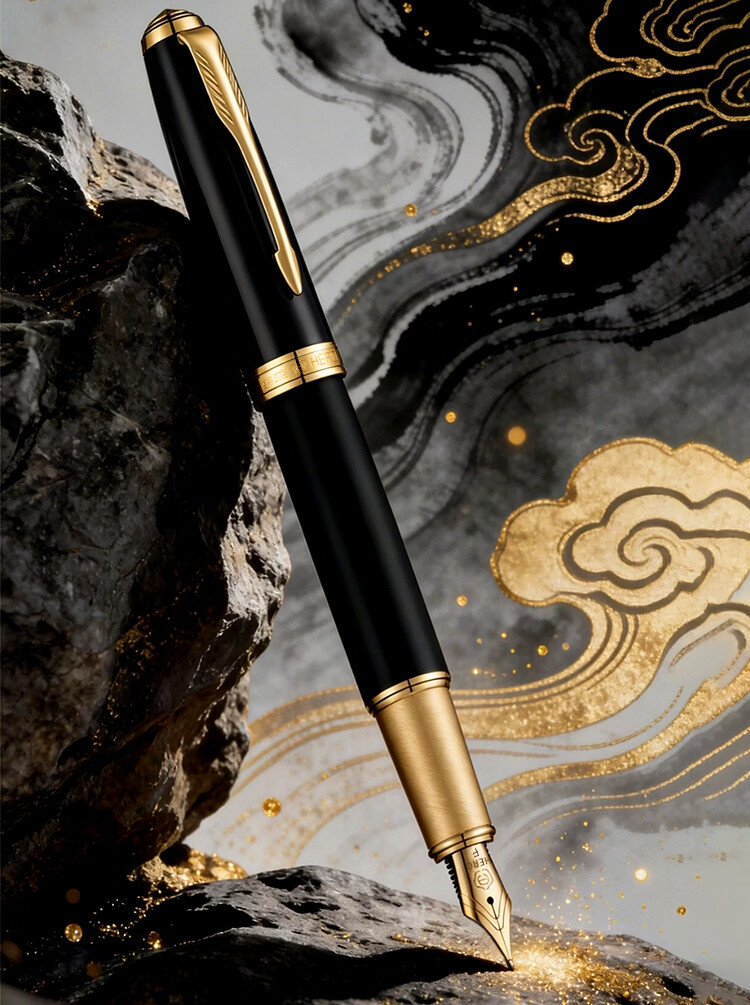 HERO Premium Luxury Fountain Pen Signature Pen Graduation Gift Student Birthday High-End Stationery Office E221 TAMA Cloud Gift Box 2