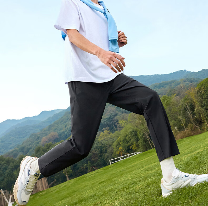 361° Men's Spring Summer Sun Protection Outdoor Sports Casual Loose Cooling Heat Shield U-Shaped Pants 652614707-1 25
