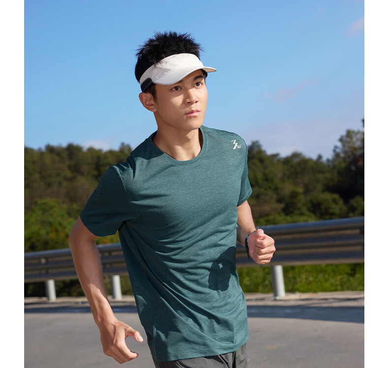 361° Men's T-Shirt Spring Summer New Sports Running Quick-Dry Loose Outdoor Reflective Short Sleeve Top 652622101-4 16