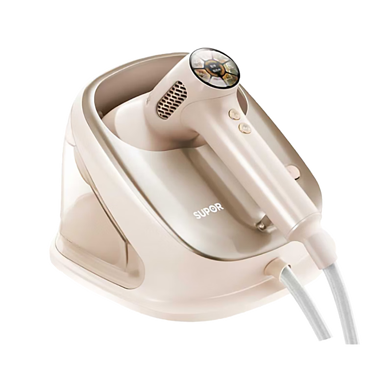 SUPOR Titanium Steam Suction Ironing Machine Base Station Suction Ironing Machine 100g/min Suction Desktop Garment Steamer Handheld Electric Iron S228A Gift for Women