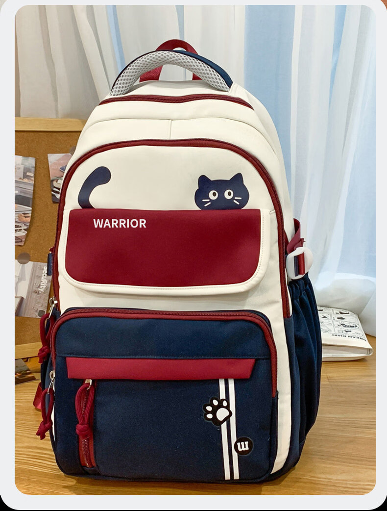 Warrior Backpack for Middle School And High School Girls, Large Capacity Stylish 2025 New Model Lightweight Laptop Backpack for College Students 10