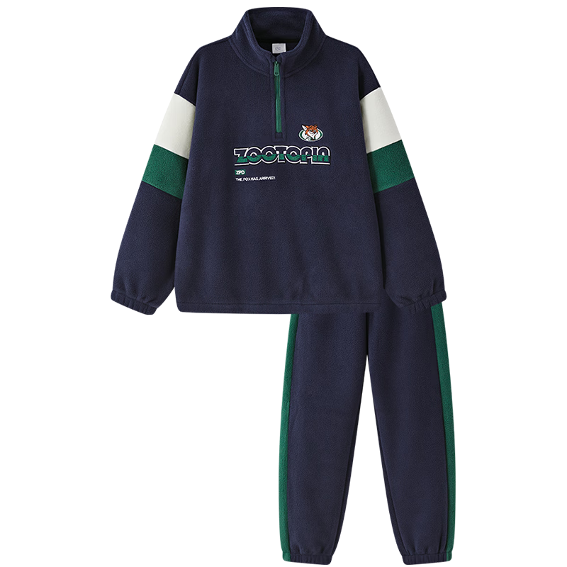 Disney Boys' Kids' Clothing Set 2026 New Spring Jacket and Sports Pants Autumn Fleece Trousers for Boys
