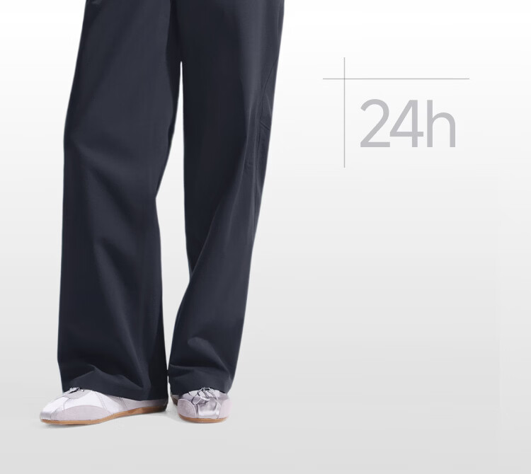 Banana Under Women's Long Pants 3D High Elastic Water-Repellent Cooling Quick-Dry Straight Softshell Pants EL001 Dusk Black M 9