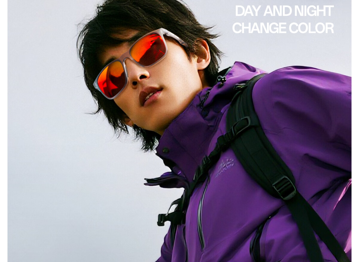KAPVOE Dandelion Mountaineering Goggles Outdoor Hiking Windproof Glasses Polarized Sunglasses Unisex 14