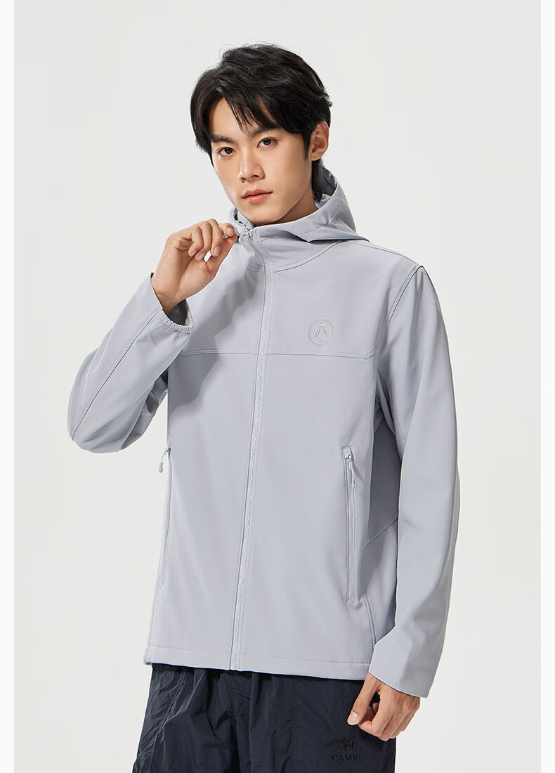 Penguin Slim Fit Softshell Jacket Unisex Korean Style Couple Warm Outdoor Coat 109 23