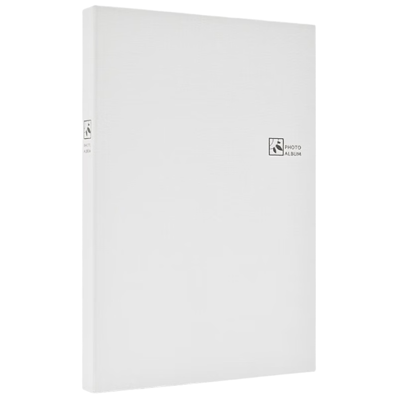 Nakabayashi, 3-Inch Fabric Insert Photo Album, White (86x54mm), [Instant Camera]